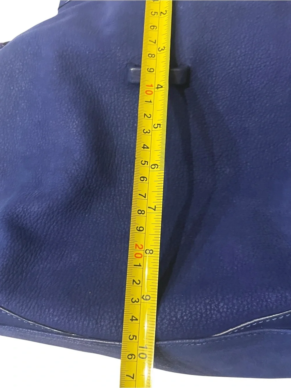 SJP by Sarah Jessica Parker Classic Large Cobalt Blue Leather Hobo Bag